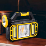 Hi Sheen HS8036-7 B Solar Multi Light Source Portable Lamp