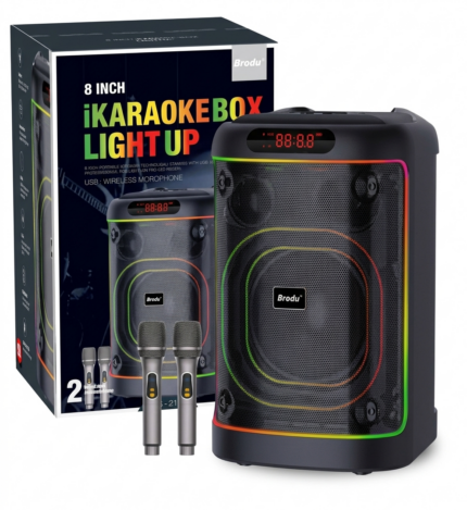 Brodu BTS-2105 Bluetooth Karaoke Speaker