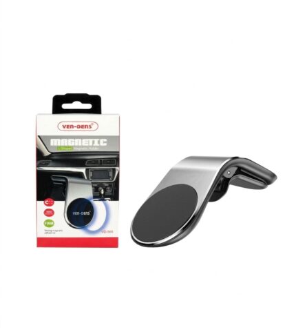 Ven-Dens VD-606 L-Shaped Universal Magnetic Air Vent Car Phone Holder