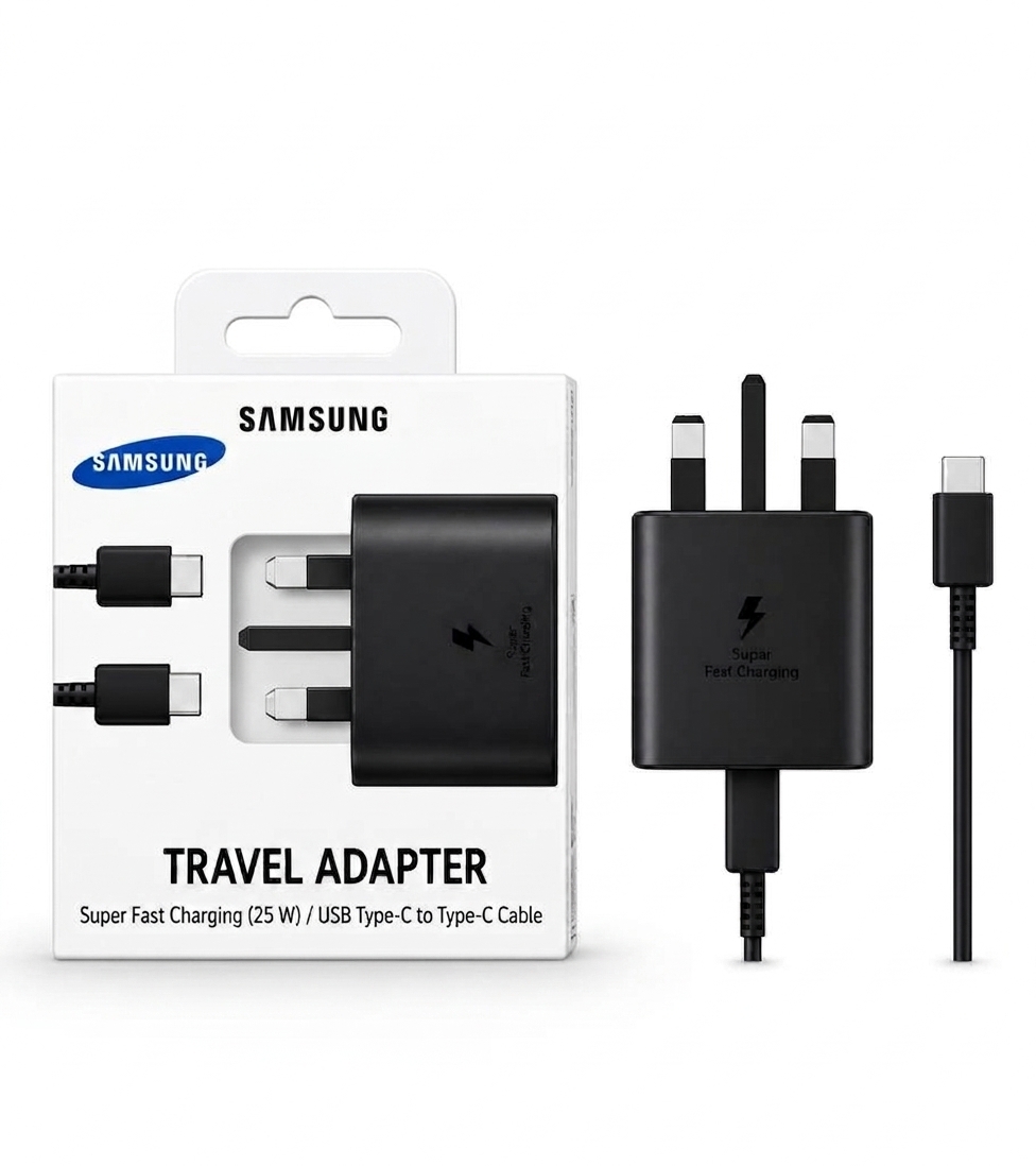 image_2e7c4ee7 Samsung 25W Travel Adapter Set - Image 1
