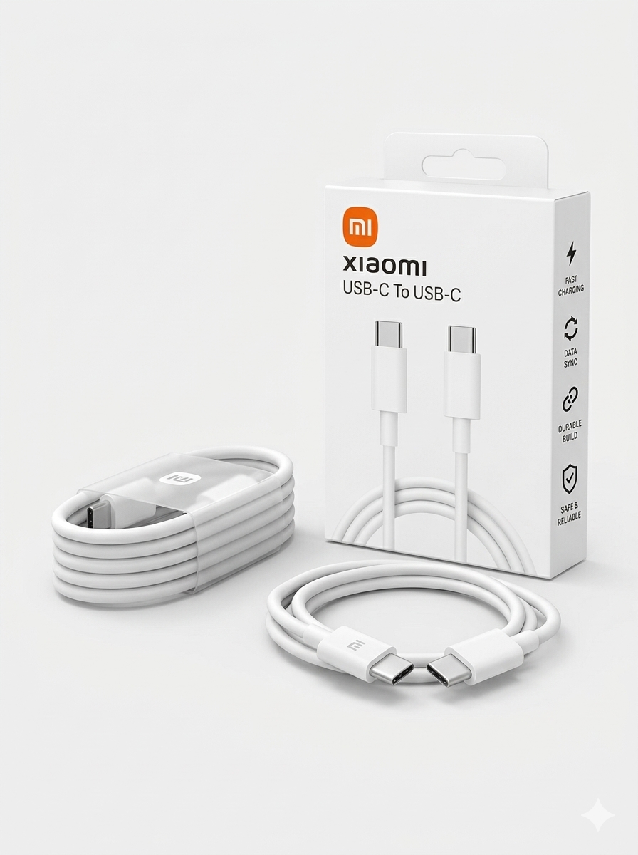 image_eaf2de9f (1) Xiaomi Mi USB-C to USB-C Cable (1.0m) - Image 1